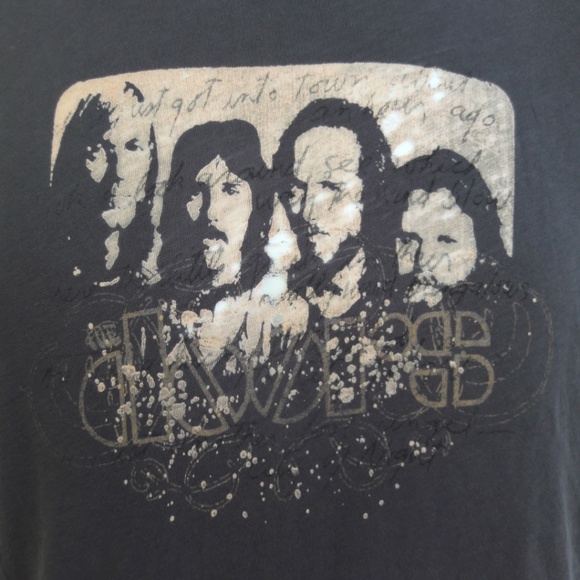 Winterland Vintage Band Tee The Doors Destroyed Black USA S